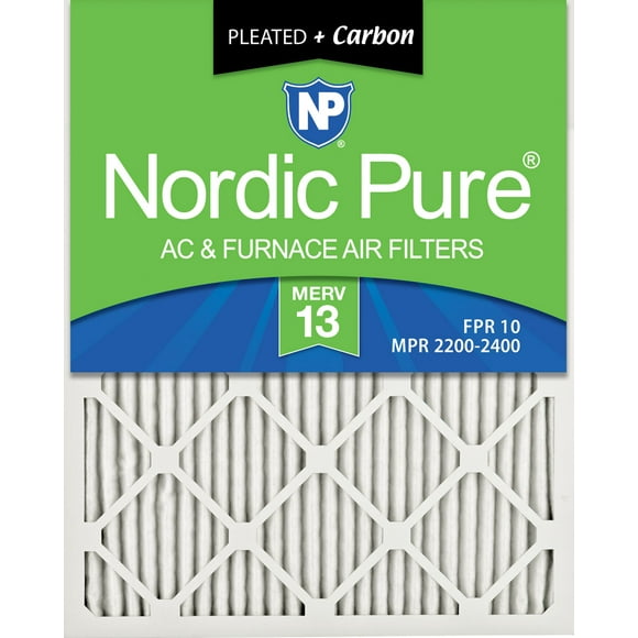 Nordic Pure 16x22_1/4x2 Exact MERV 11 Pleated AC Furnace Air Filters 4 Pack Nordic Pure 16x22_1/4x2 Exact MERV 11 Pleated AC Furnace Air Filters 4 Pack
